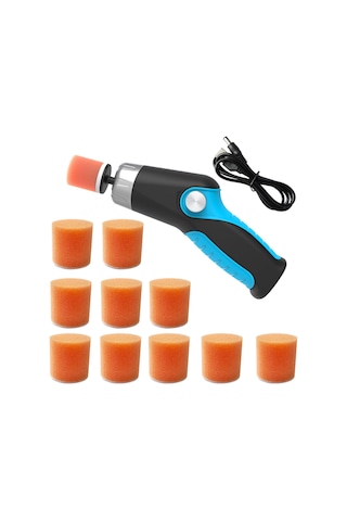 Maiyame Usb Şarjlı Mini Araç Parlatma Makinesi - 60w Güçlü, Taşınabilir Otomobil Cila Ve Ovma Seti