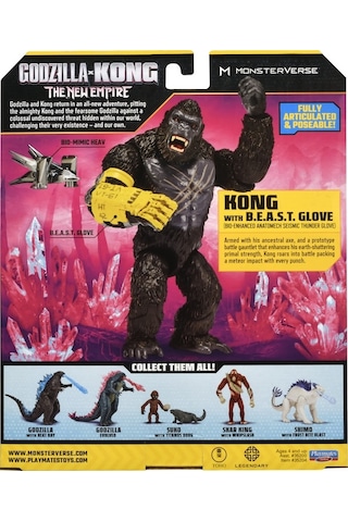 Godzilla x Kong Aksiyon Figürü GxK Aksiyon Figür 15CM-35200 Kong