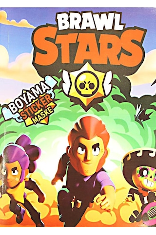 Brawl Stars - Spider Man - Frozen 3 Adet Boyama Kitabı