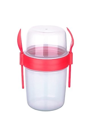 Hazneli Müsli Ve Mama Saklama Kabı 1100 Ml N1116752 Çok Renkli