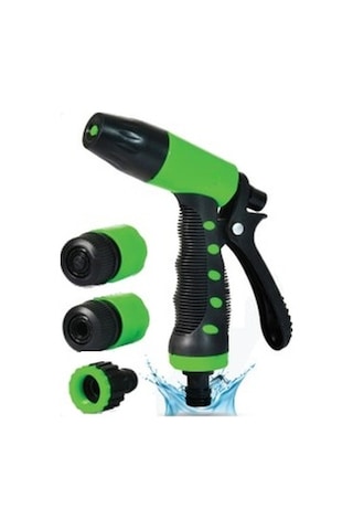 Venoa Meteor Vde35 Kırılmaz Örgülü Tekerlek Makaralı Bahçe Su Hortumu 35 Mt 6 Parça