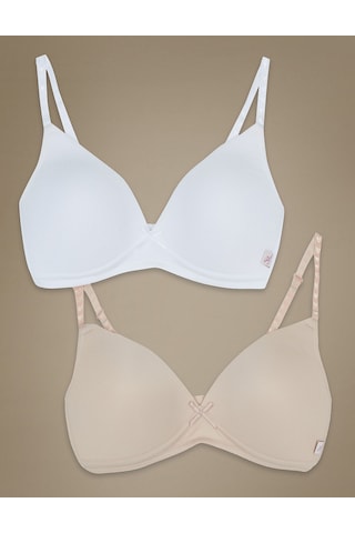 Marks & Spencer 2'li İlk Sütyenim Seti T33009132A Bej