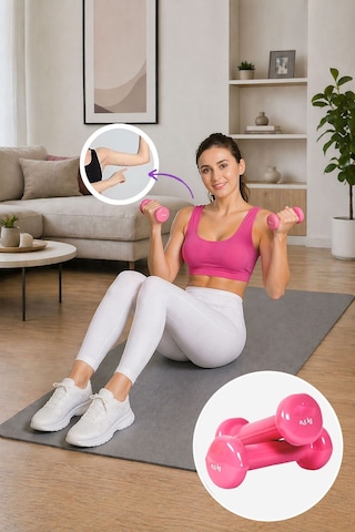 Spor Byfit 0,5 Kg X 2 Adet Yumuşak Kaplamalı Demir Dambıl