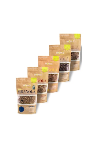 Mom's Natural Foods Mix Granola 5'li Set