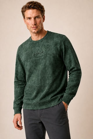 Redline Continu Erkek Kışlık Regular Fit Kışlık Bisiklet Yaka Sweatshirt Haki