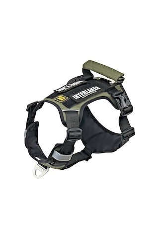 Interlaken Harness Köpek Göğüs Tasması Siyah Yeşil M Siyah - Yeşil