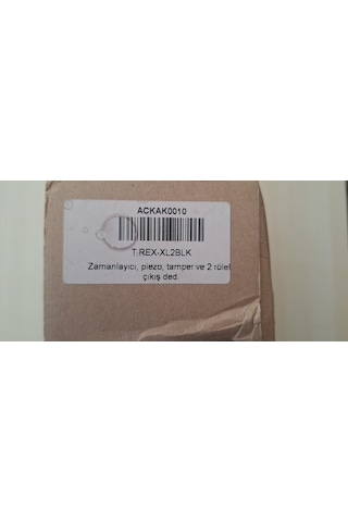 Kantech Çıkış Dedektörü, Tamper, Piezo, Zamanlayıcı Ve 2 Röle İle
