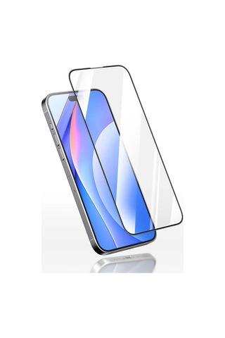 Apple iPhone 15 Uyumlu Plus Recci Rsp-a03sd 3d Hd Full Transparan Temperli Cam Ekran Koruyucu