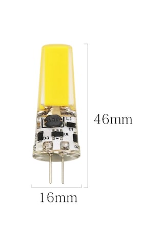 G4 Led Ampül 12 Volt 9 Watt ( Beyaz ışık ve Sarı ışık) 5 Adet