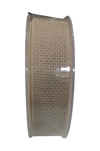 Keten Kurdele 25 Mm Bej 5 Metre
