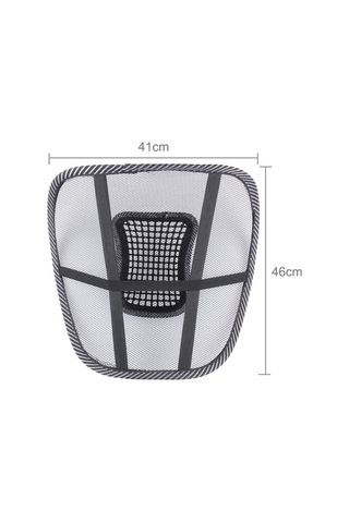 Araba Sezonu Evrensel Buz Süt Örgü Nefes Masaj Bel Yastık Minderi