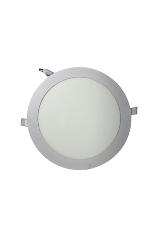 Sıvaaltı Beyaz Gömme Led Panel-spot Lamba Işık Gücü:18w Dış Çap:22 Cm Delik Çap:20,5 Cm Led Panel