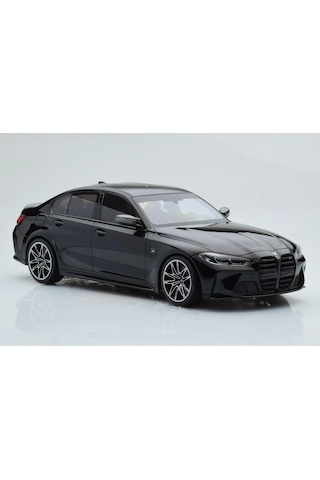 1:18 Ölçek Minichamps 2020 Bmw M3 G80 - Black Diecast Metal Minyatür Model Araba 25cm