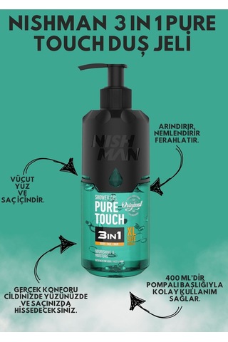3ın1 Pure Touch Duş Jeli 480 Ml Diğer