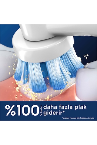 Oral-B Şarjlı Diş Fırçası Yedek Başlığı Sensitive X-Filament 4'lü