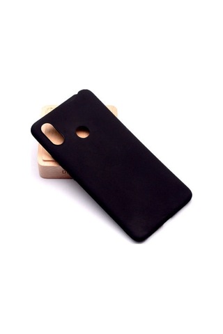 Xiaomi Mi Max 3 Kılıf Esnek Yapılı İnce Slim Silikon Kapak Ryc/premier Siyah