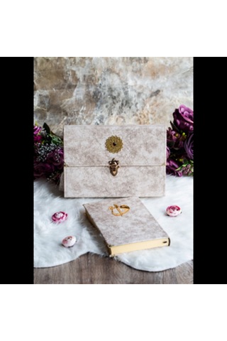 Hatim Çantalı Kadife Kuranı Kerim 29X19 Cm Sesli Dinleme Krem