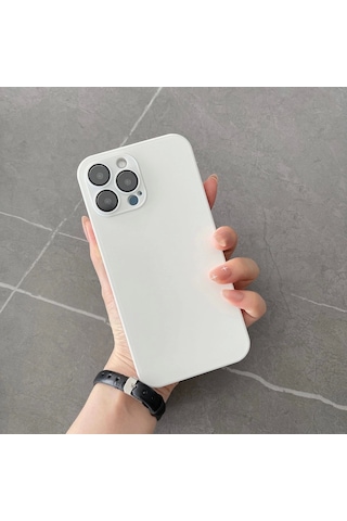 Apple Uyumlu iPhone 11 Buzlu Ag Cam Kapak&kılıf