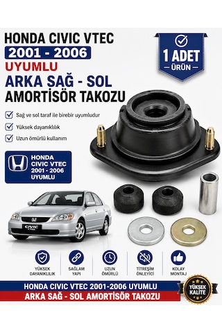Honda Cıvıc Vtec 2001-2006 Uyumlu Arka Amortisör Takozu 1 Adet