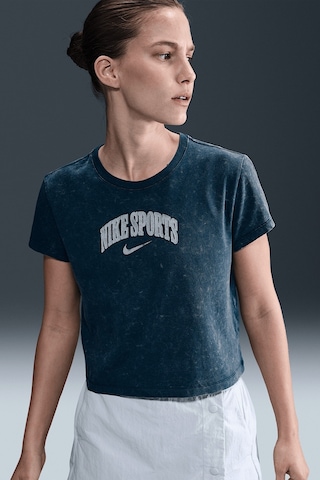 Nike Short-sleeve Womes T-shirt Navy Kadın Tişört Lacivert
