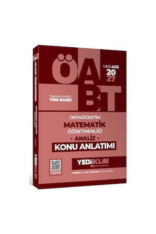 Yediiklim 2027 Öabt Meb-ags Lise Ortaöğretim Matematik Öğretmenliği Analiz Konu Anlatımı