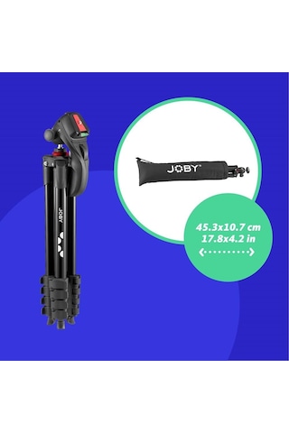 Joby Tripod - Compact Action, Siyah