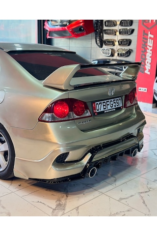 Honda Fd6 Nks Arka Tampon---fibersan Tuning