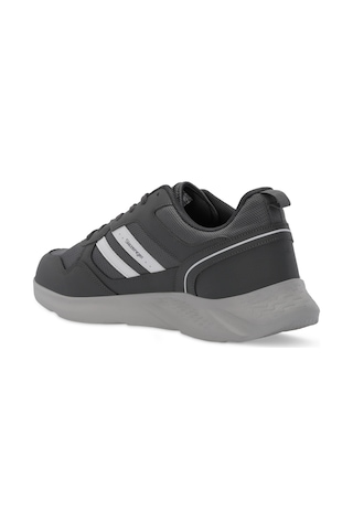 Slazenger IDEAL I Büyük Beden Erkek  Koyu Gri / Beyaz Koşu & Yürüyüş Spor Ayakkabısı