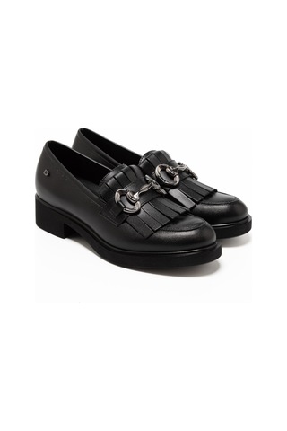 Vernice Nero Oxford Klasik Kadın 844859ds Donna Serena 4859 Vernıce Nero Siyah