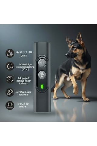 Ultrasonik Köpek Kovucu Usb Şarjlı Güvenli Ve Etkili Çözümle İstenmeyen Havlamalara Son