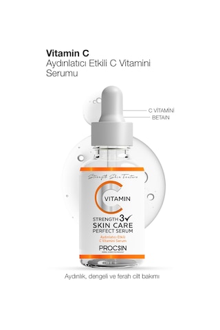 C Vitamini Aydınlatıcı Ve Ton Eşitleyici Bakım Serumu 20ml
