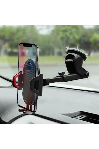 Carmind Uzayabilen Araç Telefon Tutucu Karbon Hd05