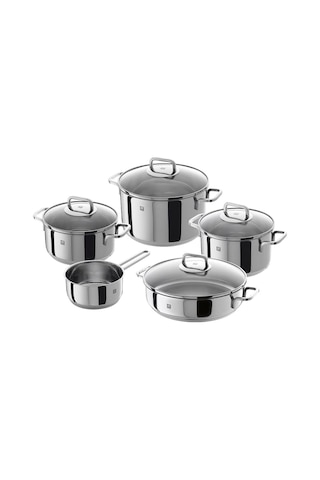 Zwilling Quadro 5 Parçalı Set Pişirme Kabı, Gümüş, 58 X 35 X 30 Cm Genel