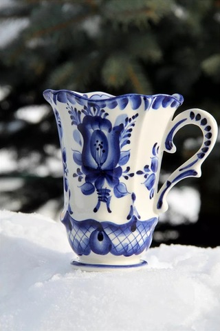 Terehoff Gjel Çay Kupası Bardağı 350ml 211094483 Cobalt Mavisi