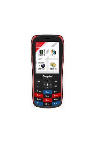 Energizer E284s Kirmizi Tuslu Telefon