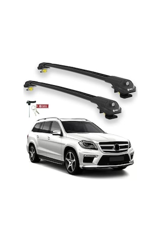 Turtle Mercedes-benz Gl-class X166 2013-2019 Ara Atkı Air1 Siyah