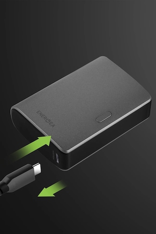 Compac 35 10.000 Mah Dijital Göstergeli 35w Type-c 22.5w Usb Çıkışlı Pd Hızlı Şarj Powerbank - Koyu Gri Koyu Gri