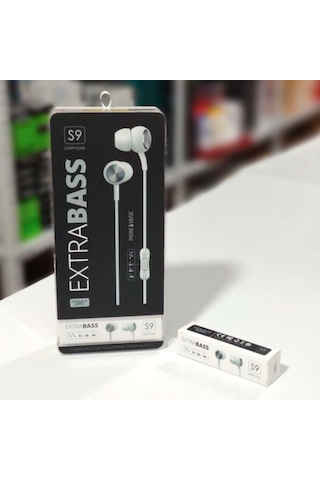 Powerway S9 Standlı Extra Bass Kulak İçi Kulaklık