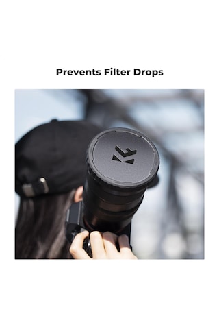 K&f Concept 82mm Değişken Nd Filtreler İçin Silikon Yumuşak Kapak