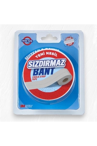 Boss Tape Banyo Ve Mutfak Sızdırmazlık Bandı 38mm-3,35mt