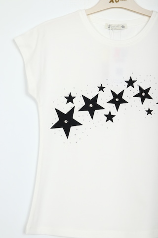 Xo Kids Kız Çocuk Tişort 10-14 Yaş 35950 Beyaz