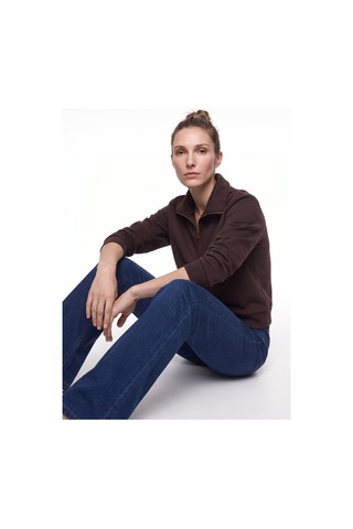 Mustang Mor Kadın Sweatshirt M6wl-swt1548 Kahve