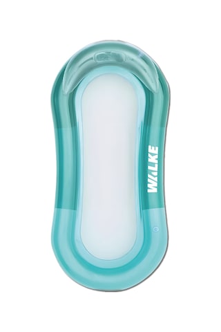 Walke Aqua Mesh Fileli Şişme Deniz Yatağı 160x64 Cm Baş Destekli Havuz Ve Deniz Yatağı 14101 Turkuaz