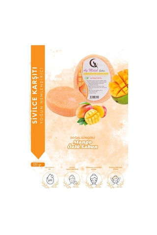 Sabun Mango Özlü - Doğal Banyo Süngerli Sabun Diğer