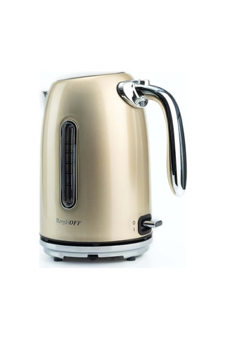 Gem Metallic 1.7 Litre Su Isıtıcısı 2200 W, Paslanmaz Çelik Gövde Gold