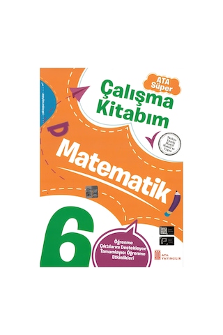 6. Sınıf Ata Süper Matematik Soru Bankam + Çalışma Kitabım Seti