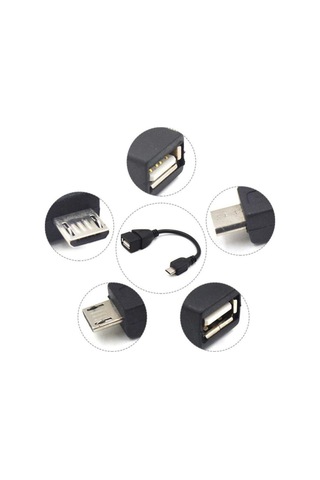 Gabble MC215 UTV007 Chip Android Video Dvr Uyumlu Micro Usb Otg Kablo
