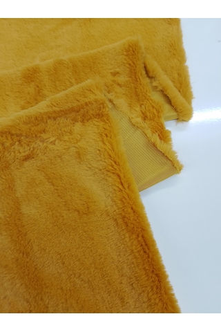 Toskana Peluş Kumaş Hardal Sarı