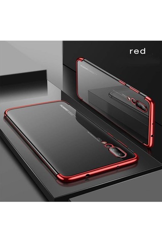 Huawei Y9 Prime 2019 Köseleri Renkli Seffaf Kamera Kor. Kilif 378751895