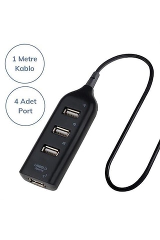 Çok Amaçlı 4 Port Girişli Güçlü Usb 20 Port Çoklayıcı Çoğaltıcı